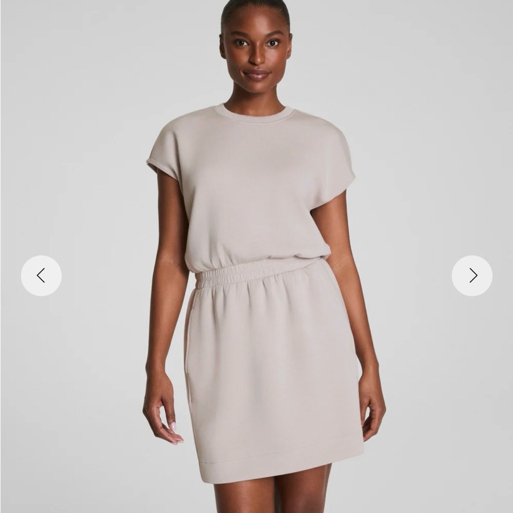 SPANX AirEssentials Cinched Mini Dress | French Grey
